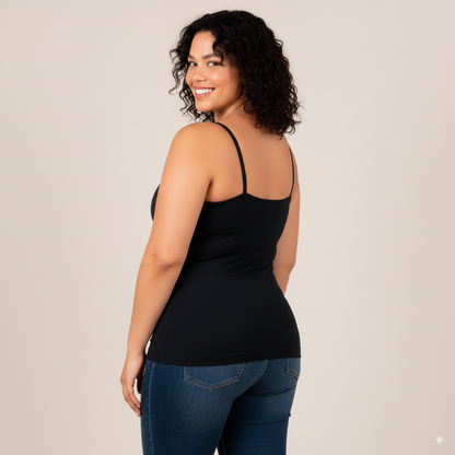 Vitae Camiseta de Soporte Suave Cuello Redondo