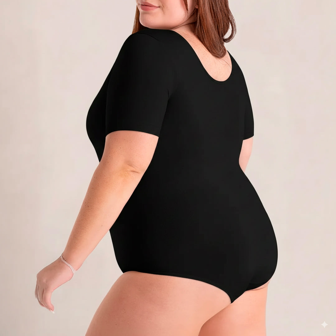 Nuvia Body de Soporte Ligero con Manga Corta