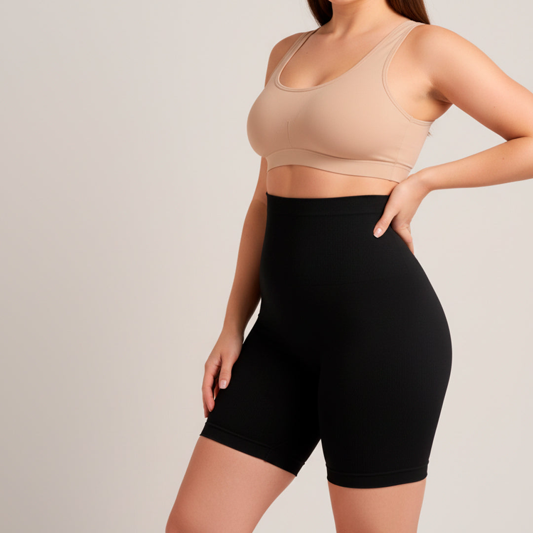 Alethia Short de Soporte Suave de Cintura Alta