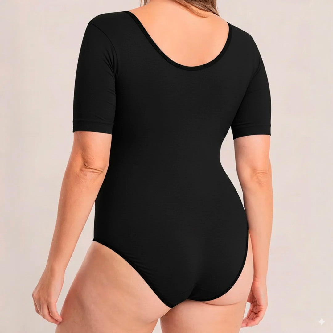 Nuvia Body de Soporte Ligero con Manga Corta